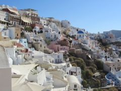 The hillside Oia