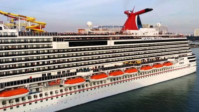 After Extra Week At Sea Cruise Ship Docks In Galveston