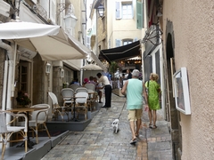 Sidewalk cafes